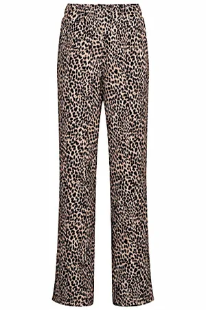 &Co Woman Broek camilla animal black multi