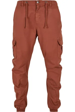 Urban classics Effen cargo broek voor heren