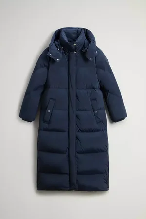 Woolrich Women aurora long parka melton