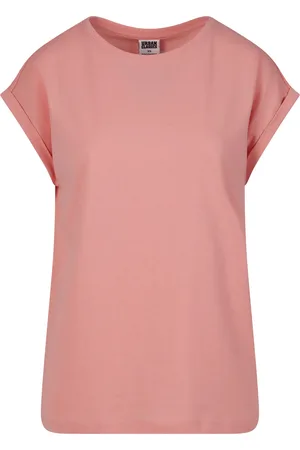 Urban classics Dames verlengd schouder t-shirt (set van 3)