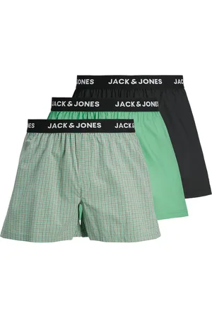 JACK & JONES Heren wijde boxershorts jacbryce 3-pack