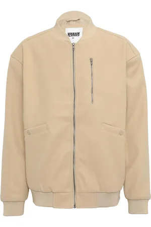 Urban classics Heren bomberjack met blousonmouwen