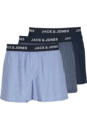 JACK & JONES Heren wijde boxershorts jachector 3-pack