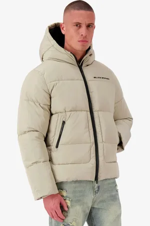 Black Bananas Heren winterjas block puffer