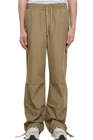 Urban classics Heren popeline wijde broek