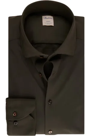 Stenströms Slimline, c71 rc cuff jersey lange mouw overhemden 8407118269