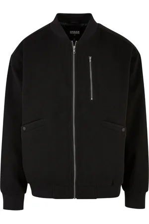 Urban classics Heren bomberjack met blousonmouwen
