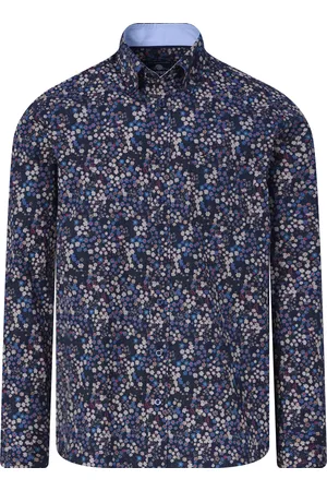 Campbell Classic -casual overhemd met lange mouwen
