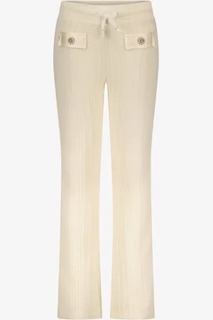 Le Chic Debont cable knit trousers