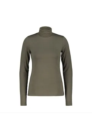 Red Button Top srb4386 rolinde dark khaki