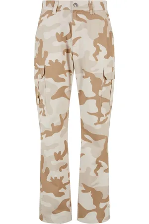 Urban classics Heren camo rechte broek cargo