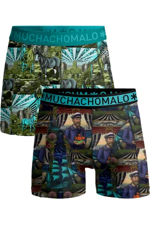Muchachomalo Heren 2-pack boxershorts captain donkey