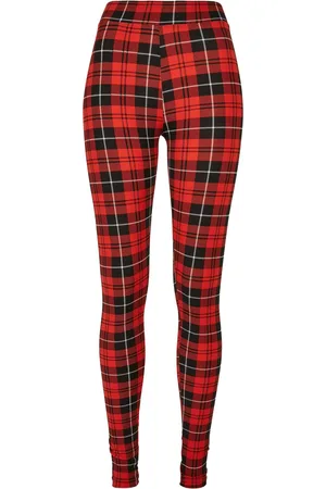 Urban classics Dames zachte geruite legging