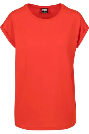 Urban classics Dames verlengd schouder t-shirt (set van 3)