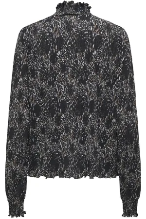JACQUELINE DE YONG Sienna l/s smock detail top