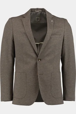 Born with Appetite Colbert fame birds eye jacket drop 8 243038fa19/870 dark brown