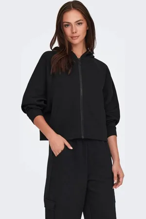 ONLY Lounge life hood fz bat ls short swt 15332733