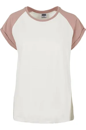 Urban classics Dames contrast raglan t-shirt