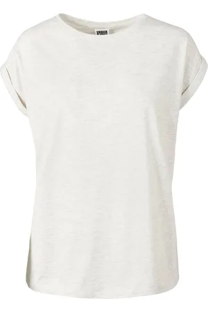 Urban classics Dames verlengd schouder t-shirt (set van 3)