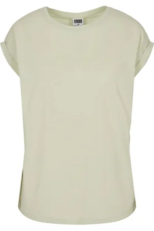 Urban classics Dames verlengd schouder t-shirt (set van 3)