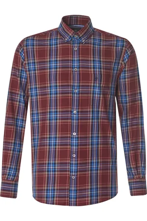 Campbell Classic casual overhemd met lange mouwen