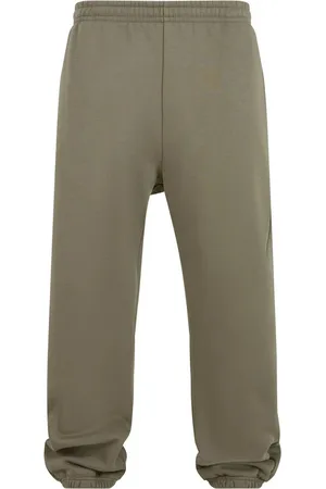 Urban classics Effen heren fluffy joggingbroek
