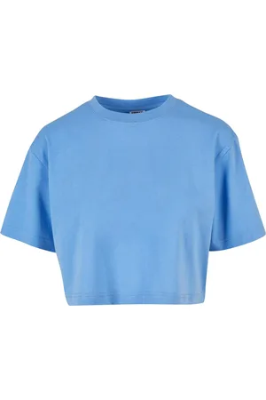 Urban classics Dames kort oversized gewaad t-shirt