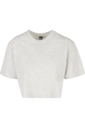 Urban classics Dames kort oversized gewaad t-shirt