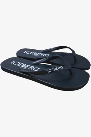Iceberg Heren slippers logo