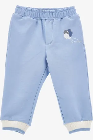 MONNALISA Jongens joggingbroek celeste panna