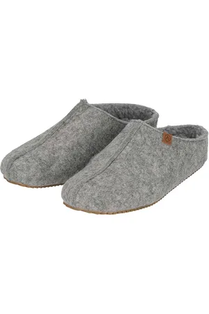 Apollo Heren instap pantoffel vilt