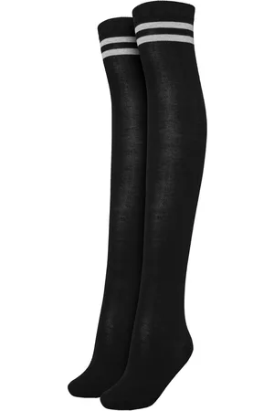 Urban classics Dames over knee sokken (set van 2)