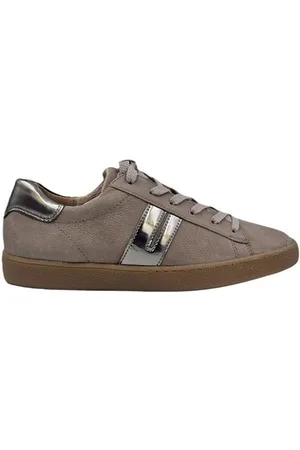 Paul Green Retro sneaker met zilver accent