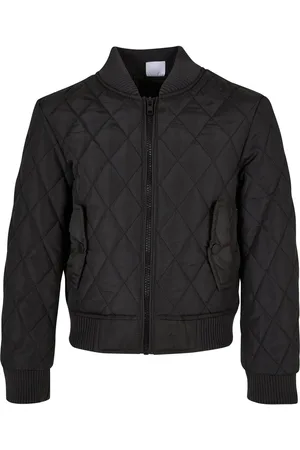 Urban classics Meisjes diamond quilt nylon jas