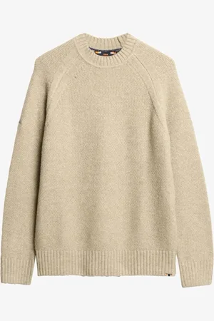 Superdry Raglan knit zand