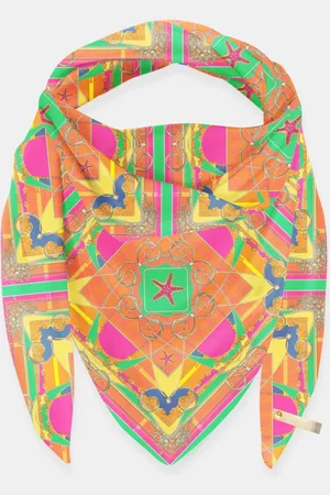 MUCHO GUSTO ® sjaal st. tropez kleurrijke zeester patchwork