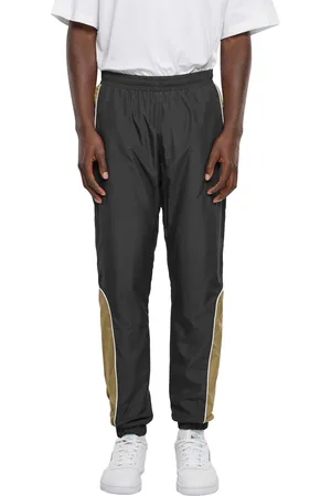Urban classics Heren trainingsbroek met contrasterende biezen