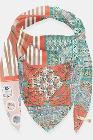 MUCHO GUSTO ® sjaal st. tropez juwelen vogelprint