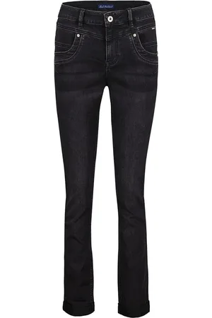 Red Button Relax black denim
