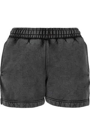 Urban classics Dames stone wash korte broek