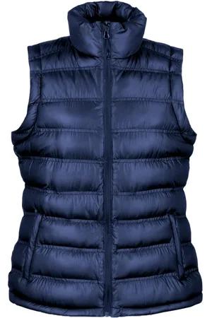 Result Dames ijsvogelgewatteerde bodywarmer / giletjasje