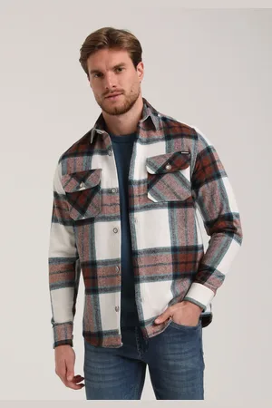 Gabbiano Heren overshirt 335233 9898 multi colour