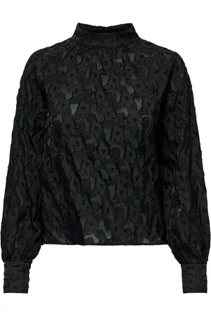 JACQUELINE DE YONG Vinny l/s v-neck volume top