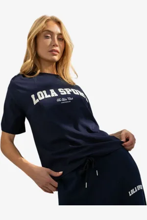 The Lola Club Dames shirt harper navy