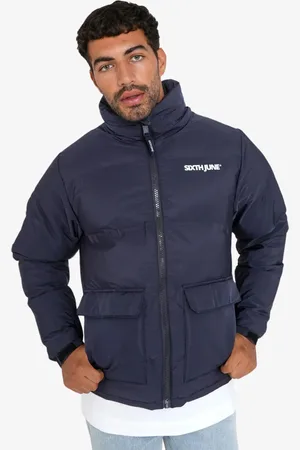 Sixth June Heren winterjas thermo navy