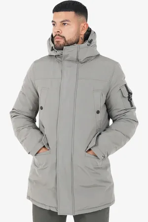 Sixth June Heren winterjas parka buckle details