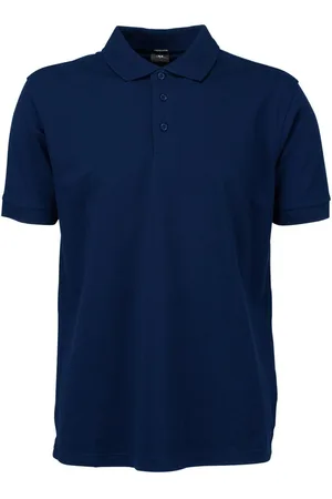 TeeJays Heren luxe stretch short sleeve polo shirt