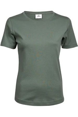 TeeJays Dames interlock t-shirt met korte mouwen