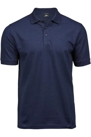 TeeJays Heren luxe stretch short sleeve polo shirt