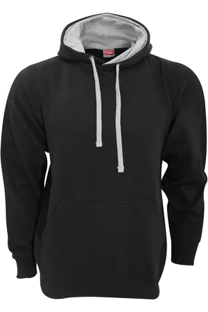 FDM Unisex contrasterende hooded sweatshirt / hoodie (300 gsm)